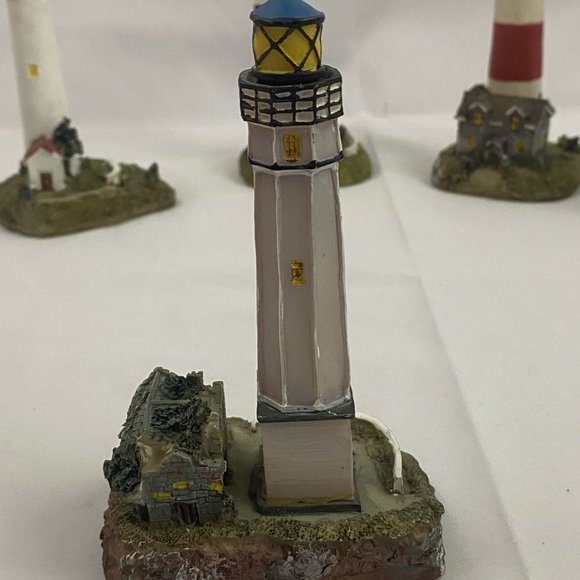 Tradewind Bay By the Shore Polystone Gray Lighthouse with Gothic Manor Attached - Picture 11 of 11